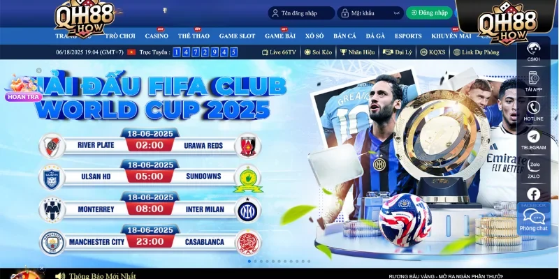 Thông tin cơ bản về nhà cái QH88